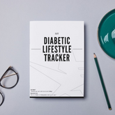 Diabetic Lifestyle Tracker | Front | 28 Day Diabetic Lifestyle Tracker